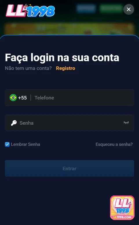 Usuário desfrutando serviços VIP no ll1998.com